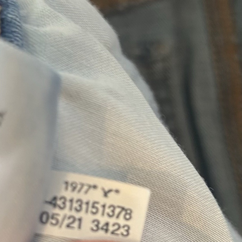 American Eagle Jeans Sz 6S Blue High Rise Artist Flare Stretch Denim 28x28.5 - Picture 8 of 16